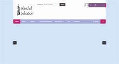 Desktop Screenshot of islandofsalvationbotanica.com